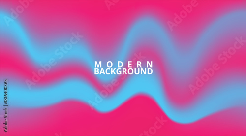 Abstract background with blurred pink and blue waves, creating a modern and vibrant design, perfect for digital art, web design, or creative presentations, with a smooth and dynamic feel