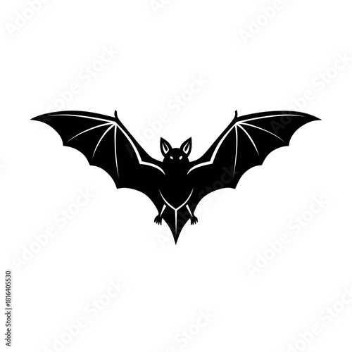 Realistic Bat Vector Art for Halloween and Horror Themes