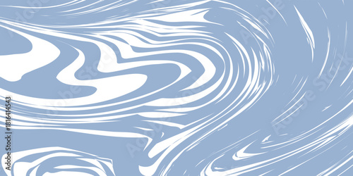 Wavy retro abstract background. Trippy hippie pattern in 60s-70s style. Cool groovy liquid texture. eps 10