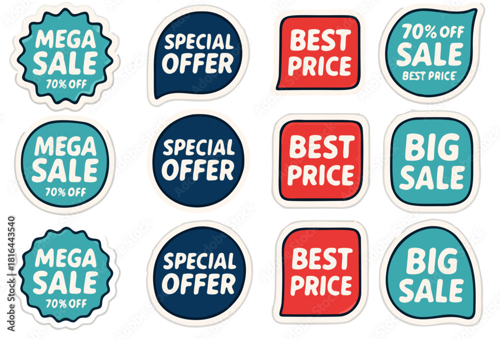 Obraz premium Slice2 Stiker Adobe Stock