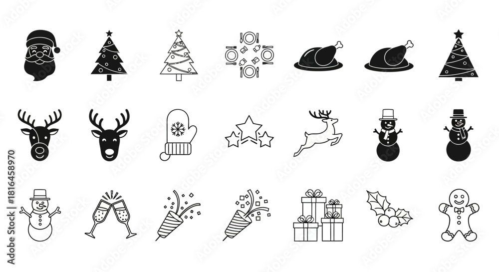 Fototapeta premium Elegant Golden Frame Set Ornate Decorative Borders for Wedding or Celebration Designs