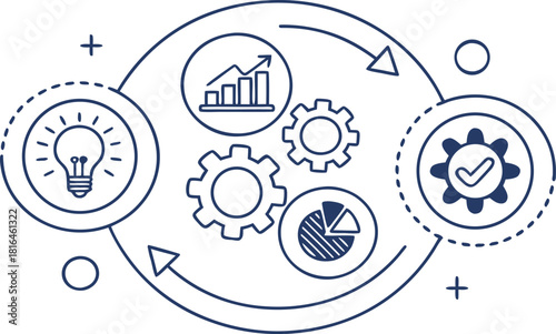 Set of vector icons for web and business design