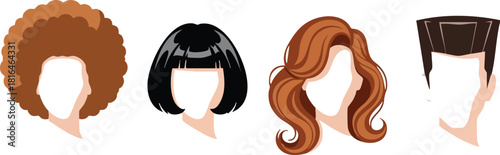 Versatile Hair Styles Afro, Bob, Waves, and High Top Designs