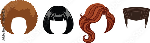 Wig Variety An Array of Hair Styles and Colors