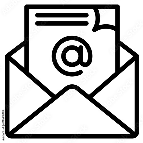 Email message  Icon Element For Design Vector Illustration