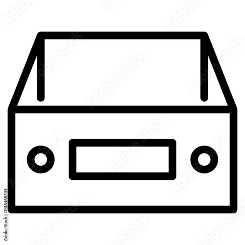 Project box Icon Element For Design Vector Illustration