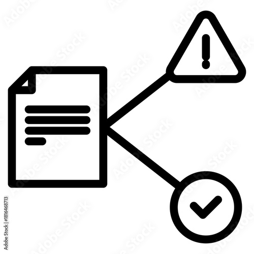 Division problem  Icon Element For Design Vector Illustration