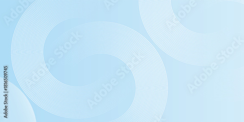 Abstract minimalist banner background, pastel, blue, and white gradient. Vector geometric pattern layout illustration, eps10.