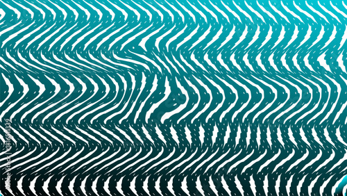 Teal Liquid Wave Distortion Abstract Background for Modern Graphic Art Projects