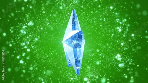 Abstract Star Animation - A Sparkling Journey Through Light and Color.