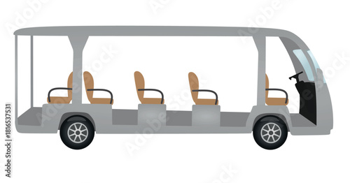 Sightseeing bus open. vector illustration	
