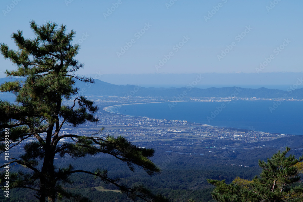 Obraz premium 弓ヶ浜遠望