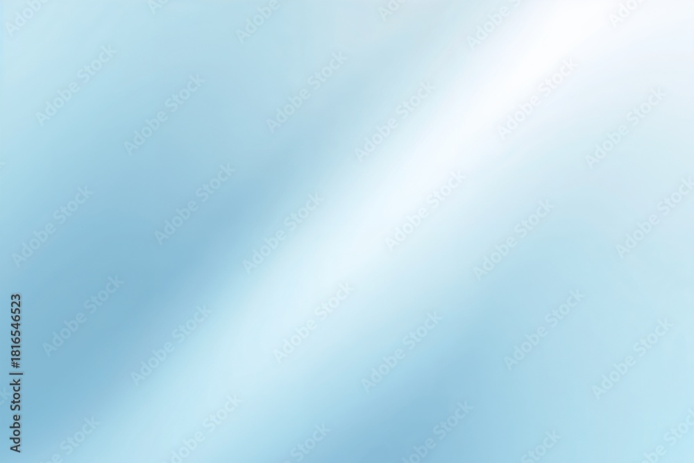 Obraz premium Soft blue gradient background with bright smooth texture
