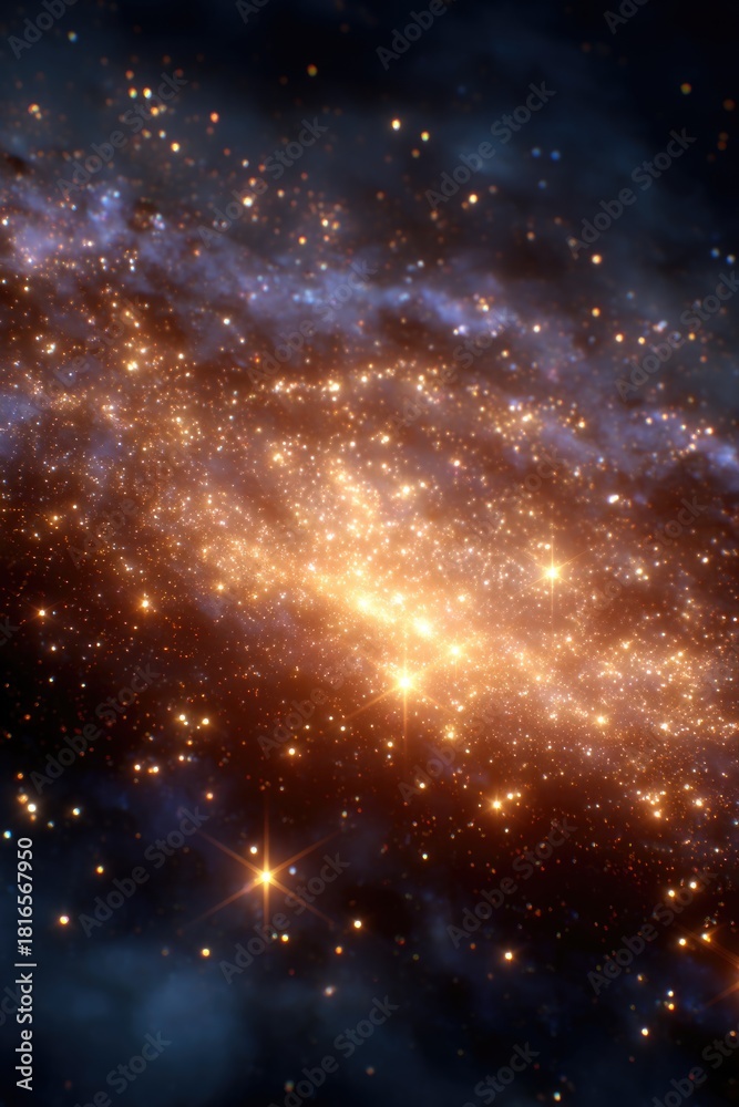 Fototapeta premium Star Nebula in Space