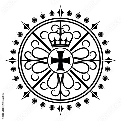 Royal Hobart Day black color design, solid white background (8).eps