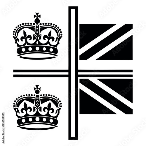 Royal Hobart Day black color design, solid white background (11).eps