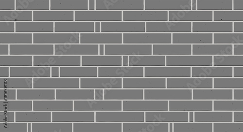 Seamless geometric brick wall pattern illustration featuring uniform masonry layout, clean lines, modern texture design, and versatile background for architectural and decorative projects