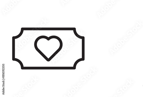 Engaging Charity Ticket icon collection for fundraising events, donation campaigns, nonprofit programs and community support