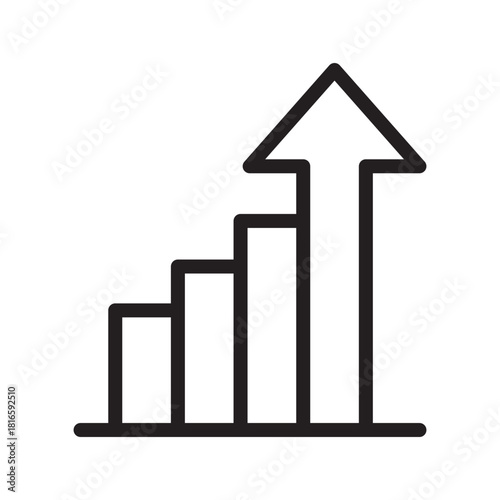 Strategic Fundraising Growth icon collection for nonprofit campaigns, donation drives, revenue expansion, and community support