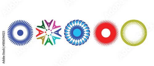 Vibrant Abstract Graphic Concepts Collection