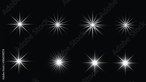 Abstract glowing light effect with vibrant color transitions and subtle text elements