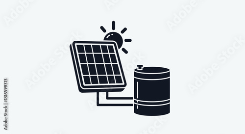 Solar panel and water heater system