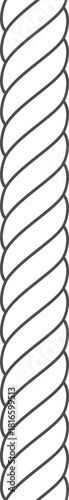 Twisted rope texture design element illustration pattern
