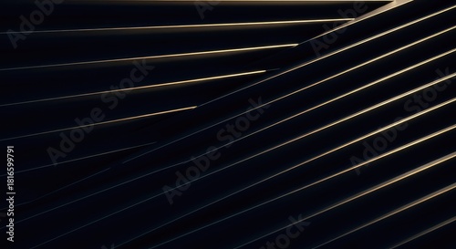 Abstract sequence of receding lines forming a dynamic background with repetitive structural elements creating deep spatial flow ,digital ,deep ,template