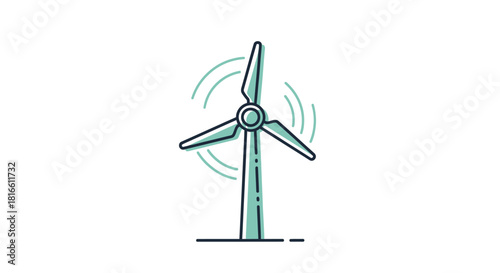 Wind turbine for renewable energy generation