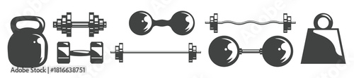 dumbell icons