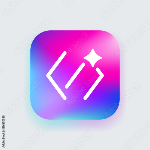 Code icon for AI-powered development