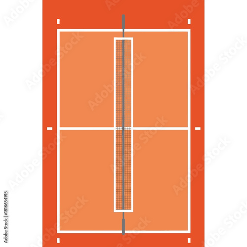 Overhead Tennis or Badminton Court