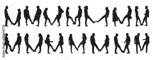 covid silhouette people 