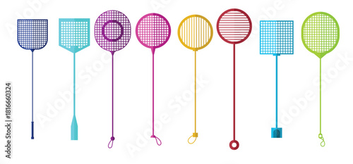 fly swatter vector pack