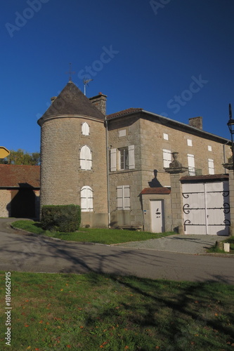 Village de Saint Sylvestre, Eglise Saint Etienne des Grands Monts, Monts d’Ambazac, Limousin, Nouvelle Aquitaine