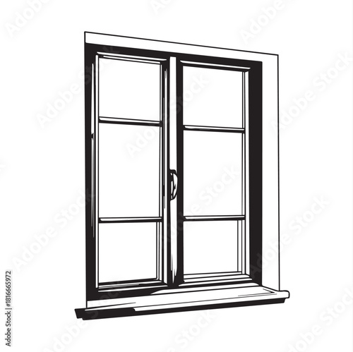 open window vector
