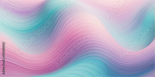 Abstract colorful vector background featuring a wave of bright rainbow color lines and gradient patterns with light and motion design for a dynamic wallpaper illustration