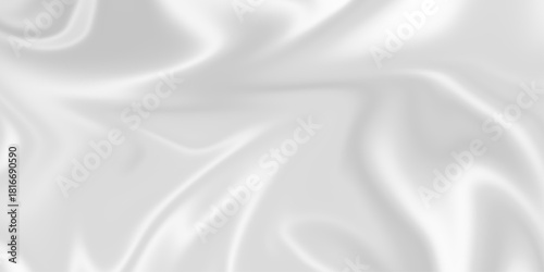 Abstract design with white silk background and smooth elegant golden silk or satin luxury cloth texture . Abstract Art Background vector. black and white Marble texture vector background. 