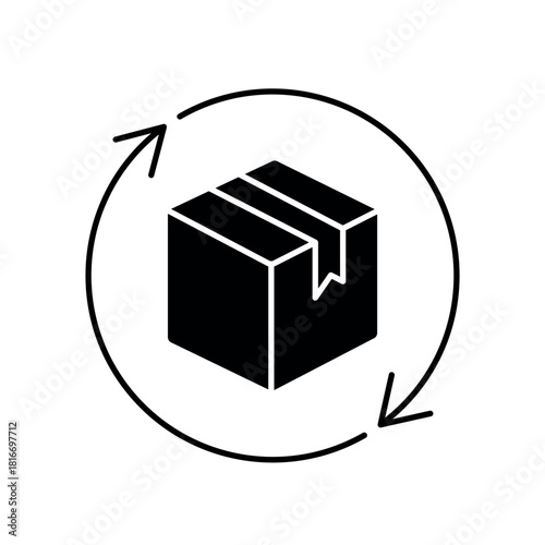 Icon a continuous delivery, isolated against a clean background.