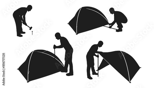 Tent setup guide how to pitch a tent camping tent installation