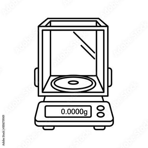 Hand holding medical sample container and test tube icon representing gathering biological specimen for analysis isolated on