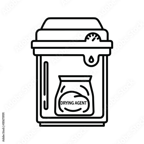 Icon representing chemical reaction or mixing process with flasks and ratio indication isolated on