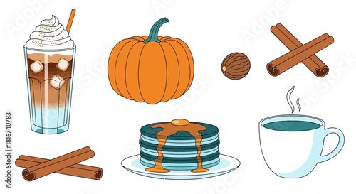 Autumnal Delight A Cozy Collection of Seasonal Treats and Spices