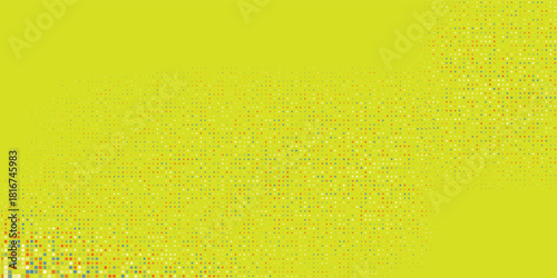 Vector dots halftone orange color pattern gradient texture with yellow nice art modern