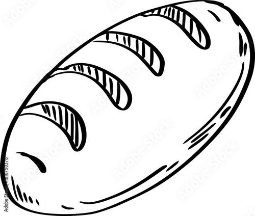 Sketch Loaf of Bread