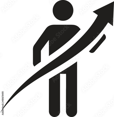 Vector Icons Set of Solid Black Business Finance and Strategy Glyph Icon Set. EPS Editable