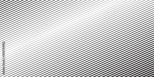 Slant line halftone gradation texture. modern.