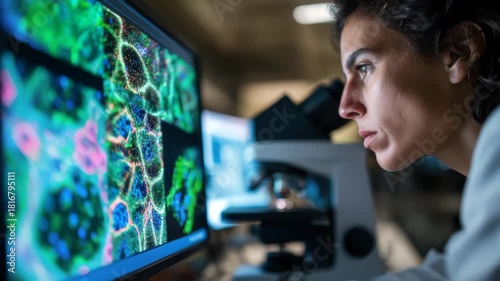 Electron Microscopy Enables Precise Scientific Examination of Glowing Biological Cellular Material