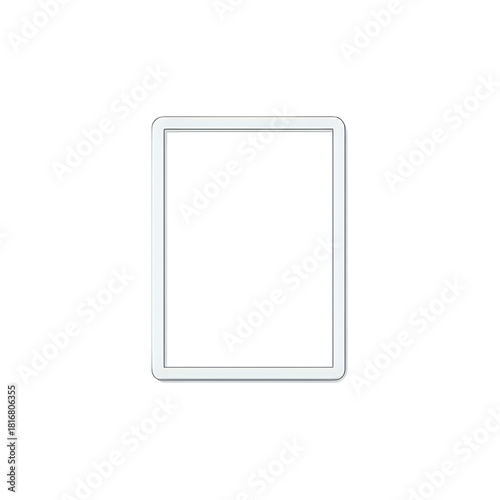 Modern tablet mockup for app interface presentation