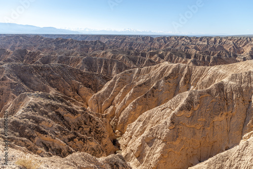Moon Canyon. Charyn national park, Almaty region, Kazakhstan.